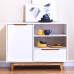 Nordic Shelf Counter Lockers Modern Small Apartment Living Room Cabinet Cupboard