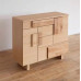 Sideboard White Oak Locker Simple Solid Wood Side Cabinet