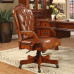 American Leather Boss Chair Vintage Carved Solid Wood Swivel Office Chair Home Office Adjustable Anchor Chair American Leather Boss Chair Vintage Carved Solid Wood Swivel Office Chair Home Office Adjustable Anchor Chair