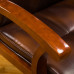 Wooden Meeting Chair Home Comfortable Office Chess Conference Leather Boss Chair Four Legs Wooden Meeting Chair Home Comfortable Office Chess Conference Leather Boss Chair Four Legs