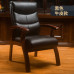 Wooden Meeting Chair Home Comfortable Office Chess Conference Leather Boss Chair Four Legs Wooden Meeting Chair Home Comfortable Office Chess Conference Leather Boss Chair Four Legs