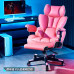 Superheavy 300lbs Fatman Gaming Office Leather Sofa Chair