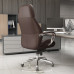 Leather Boss Chair Comfortable Long Sitting Business Luxury Swivel Home Computer Chair Reclinable Leather Boss Chair Comfortable Long Sitting Business Luxury Swivel Home Computer Chair Reclinable