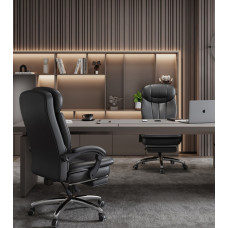 Genuine Leather Office Chair Comfortably Sit For Computer Home Recliner Massage Executive Chair Genuine Leather Office Chair Comfortably Sit For Computer Home Recliner Massage Executive Chair