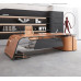 White Manager Executive Office Desk White Manager Executive Office Desk