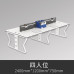 Modern Computer Partition Desk Set for 4 or 6 People Modern Computer Partition Desk Set for 4 or 6 People