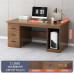 Compact Office Desk Set with Drawer