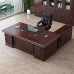 Boss Desk Office Chair Modern Large Computer Desk President Manager Desk with side cabinet Chinese style