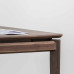 Scandinavian Walnut Desk Cherrywood Office Desk Custom Solid Wood Boss Dining Table