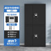 Black Electronic Secure Cabinet Office Password File Cabinet Fingerprint Lock Data Archive Cabinet Thick Iron Sheet Safe