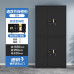 Black Electronic Secure Cabinet Office Password File Cabinet Fingerprint Lock Data Archive Cabinet Thick Iron Sheet Safe