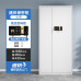 Black Electronic Secure Cabinet Office Password File Cabinet Fingerprint Lock Data Archive Cabinet Thick Iron Sheet Safe