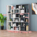 Minimalist Combination Bookcase Shelf Corner Creative Bedroom Standing Simple Storage Divider Display Shelf Minimalist Combination Bookcase Shelf Corner Creative Bedroom Standing Simple Storage Divider Display Shelf