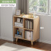 Compact Storage Cabinet Shelves Wood Legs Bookcase Compact Storage Cabinet Shelves Wood Legs Bookcase