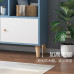 Compact Storage Cabinet Shelves Wood Legs Bookcase Compact Storage Cabinet Shelves Wood Legs Bookcase