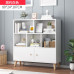 Compact Storage Cabinet Shelves Wood Legs Bookcase Compact Storage Cabinet Shelves Wood Legs Bookcase
