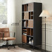 Modern Minimalist Designer Wooden Display Cabinet Retro Vintage Showcase