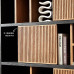 Modern Minimalist Designer Wooden Display Cabinet Retro Vintage Showcase