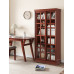 Wooden Bookshelf Storage Cabinet with Pullout Glass Door Wooden Bookshelf Storage Cabinet with Pullout Glass Door