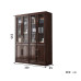 Chinese Style Solid Wood Bookcase Glass Door Chinese Style Solid Wood Bookcase Glass Door