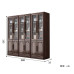Chinese Style Solid Wood Bookcase Glass Door Chinese Style Solid Wood Bookcase Glass Door