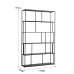 Nordic Living Room Floor Steel Bookshelf Iron Storage Rack Nordic Living Room Floor Steel Bookshelf Iron Storage Rack