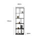 Nordic Living Room Floor Steel Bookshelf Iron Storage Rack Nordic Living Room Floor Steel Bookshelf Iron Storage Rack