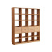 Minimalist Japanese Black Walnut Bookshelf Storage Customizable With Wood Wax Oil