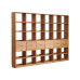 Minimalist Japanese Black Walnut Bookshelf Storage Customizable With Wood Wax Oil