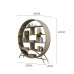 Modern Luxury Chinese Style Bookshelf for Office and Study
