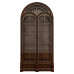 American Solid Wood Bookcase Home Living Room Solid Wood Combination Floor Bookcase Storage Cabinet Simple Luxury High End Customizable