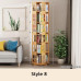 Rotating Bamboo Book Shelf Creative Bookcase 360 Degree Bookshelf as High as 194cm Rotating Bamboo Book Shelf Creative Bookcase 360 Degree Bookshelf as High as 194cm