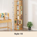 Rotating Bamboo Book Shelf Creative Bookcase 360 Degree Bookshelf as High as 194cm Rotating Bamboo Book Shelf Creative Bookcase 360 Degree Bookshelf as High as 194cm