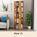 Rotating Bamboo Book Shelf Creative Bookcase 360 Degree Bookshelf as High as 194cm Rotating Bamboo Book Shelf Creative Bookcase 360 Degree Bookshelf as High as 194cm