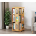 Rotating Bamboo Book Shelf Creative Bookcase 360 Degree Bookshelf as High as 194cm Rotating Bamboo Book Shelf Creative Bookcase 360 Degree Bookshelf as High as 194cm