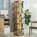 Rotating Bamboo Book Shelf Creative Bookcase 360 Degree Bookshelf as High as 194cm Rotating Bamboo Book Shelf Creative Bookcase 360 Degree Bookshelf as High as 194cm