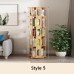 Rotating Bamboo Book Shelf Creative Bookcase 360 Degree Bookshelf as High as 194cm Rotating Bamboo Book Shelf Creative Bookcase 360 Degree Bookshelf as High as 194cm