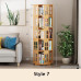 Rotating Bamboo Book Shelf Creative Bookcase 360 Degree Bookshelf as High as 194cm Rotating Bamboo Book Shelf Creative Bookcase 360 Degree Bookshelf as High as 194cm