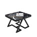 Leather Office Sofa Modern Simplicity Conference Three Seat Business Reception Tea Table Group