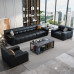 Modern Leather Reception Sofa Set Modern Leather Reception Sofa Set