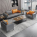 Office Sofa Coffee Table Set Reception Hall Meeting 3 Person Nordic Minimalist Small Leather Sofa Chair Office Sofa Coffee Table Set Reception Hall Meeting 3 Person Nordic Minimalist Small Leather Sofa Chair