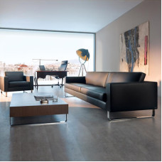 Three Seater Leather Reception Sofa for Office Negotiations Three Seater Leather Reception Sofa for Office Negotiations