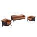 Modern Business Discussion Leather ThreeSeater Sofa Set for Business Offices Modern Business Discussion Leather ThreeSeater Sofa Set for Business Offices