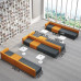 Office Sofa Tea Table Combination Set Modern Early Education Training Reception Office Sofa Tea Table Combination Set Modern Early Education Training Reception