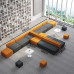 Office Sofa Tea Table Combination Set Modern Early Education Training Reception Office Sofa Tea Table Combination Set Modern Early Education Training Reception