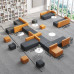 Office Sofa Tea Table Combination Set Modern Early Education Training Reception Office Sofa Tea Table Combination Set Modern Early Education Training Reception