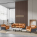 Modern minimalist office sofa business reception leisure tea table combination Modern minimalist office sofa business reception leisure tea table combination