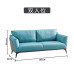 Modern minimalist office sofa business reception leisure tea table combination Modern minimalist office sofa business reception leisure tea table combination