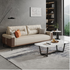 Leather business reception leisure area luxury reception furniture combination Leather business reception leisure area luxury reception furniture combination