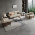Leather business reception leisure area luxury reception furniture combination Leather business reception leisure area luxury reception furniture combination